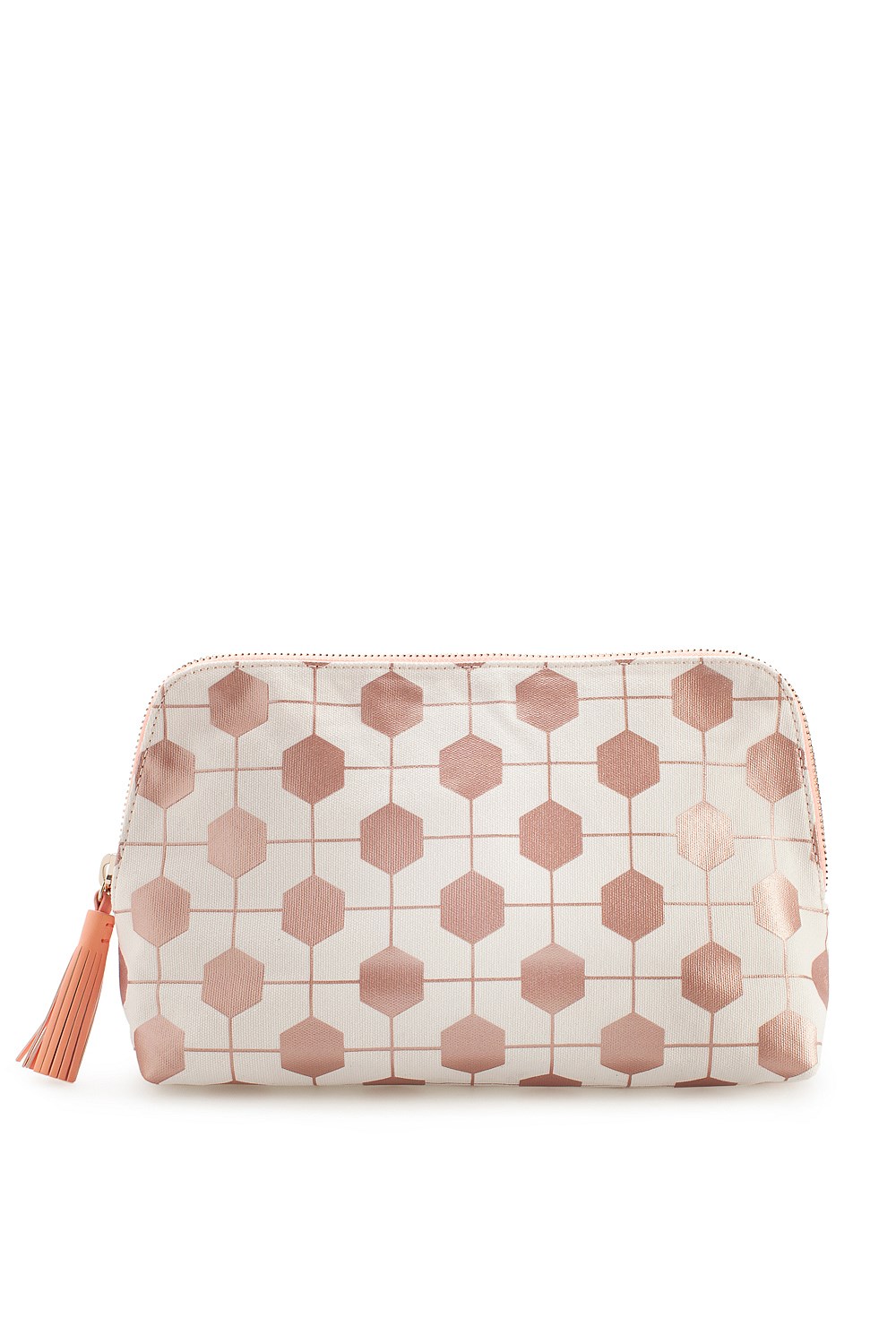 Hexagon Print Pouch