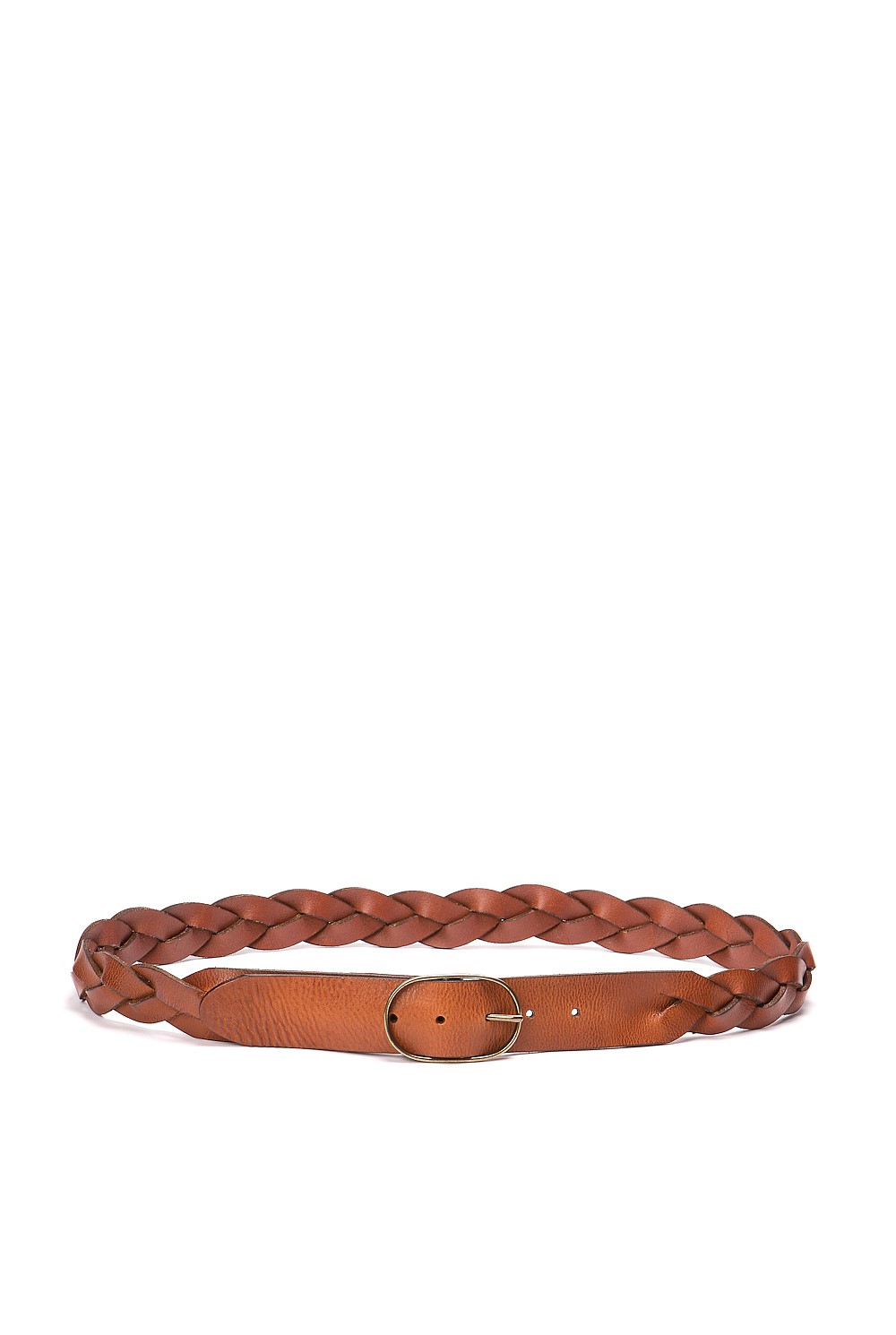 Wide Braided Belt