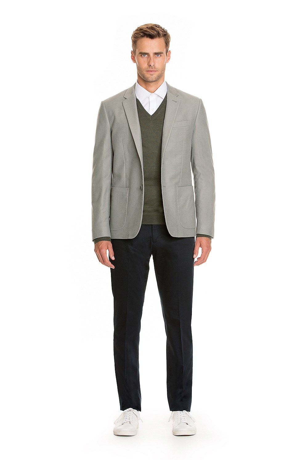 Merino V-Neck Knit