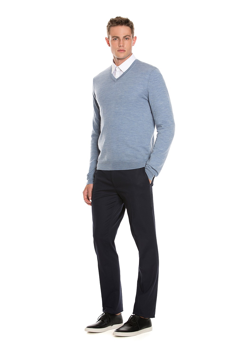 Merino V-Neck Knit