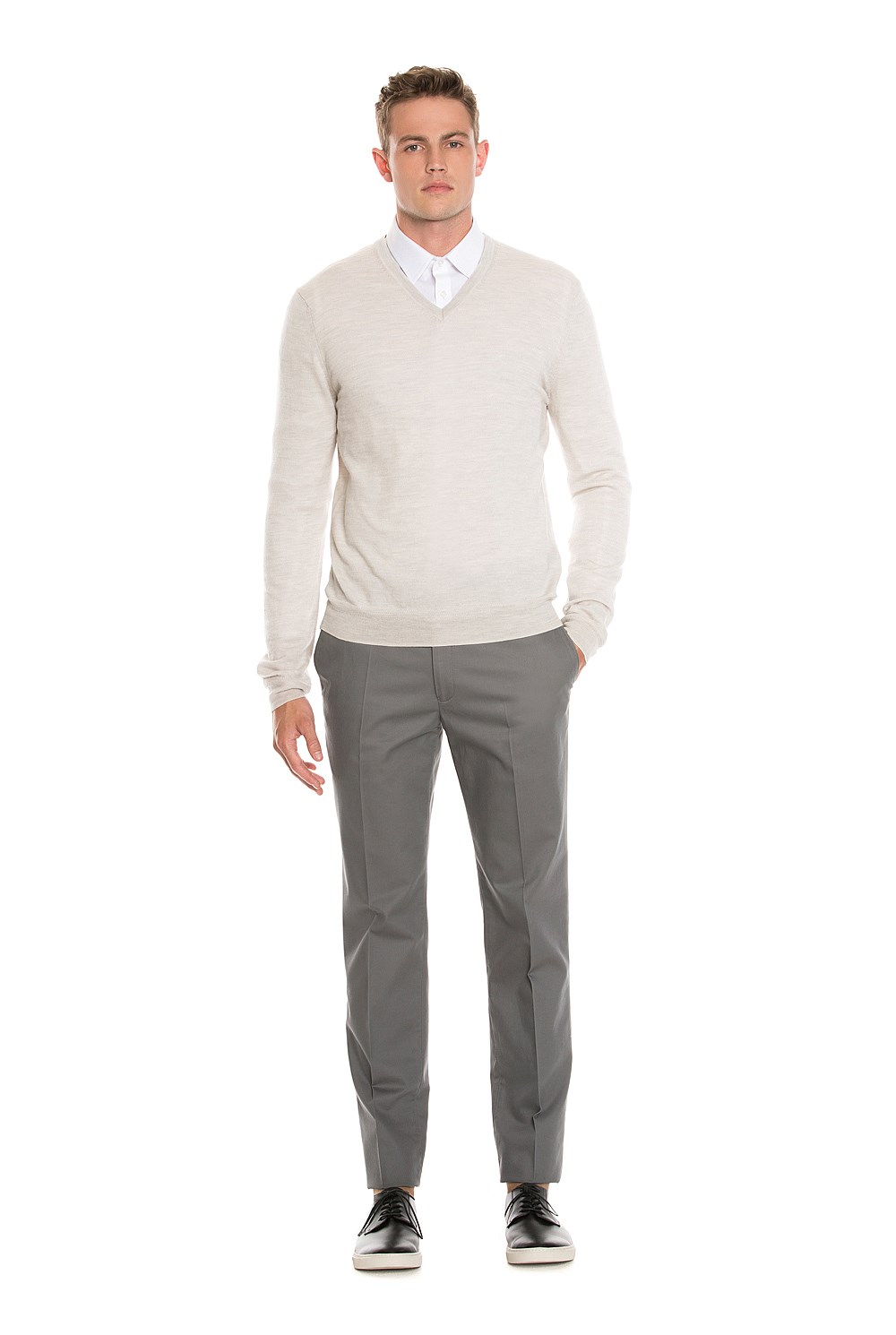 Merino V-Neck Knit