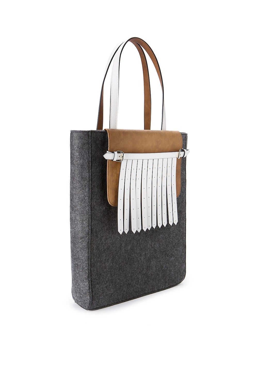 Fringed Pocket Tote