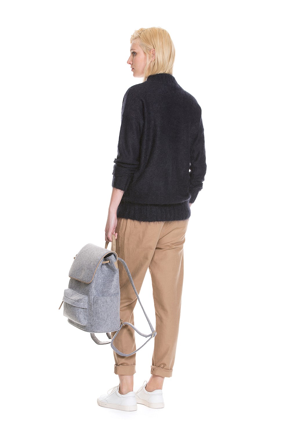 Tapered Tie Waist Pant