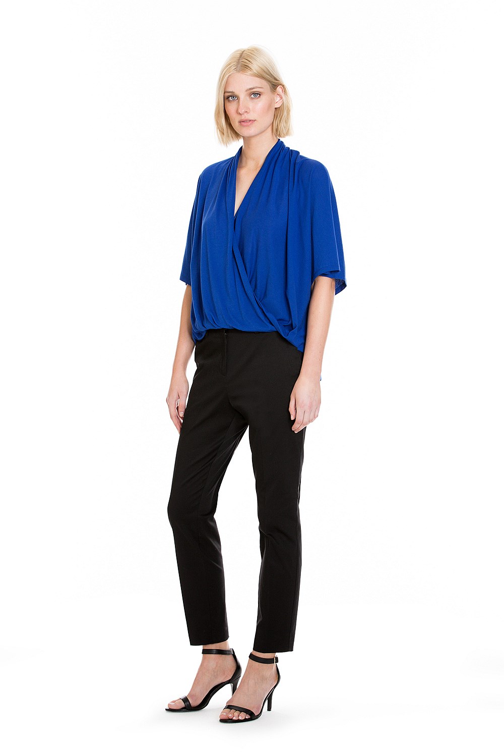Draped Wrap T-Shirt
