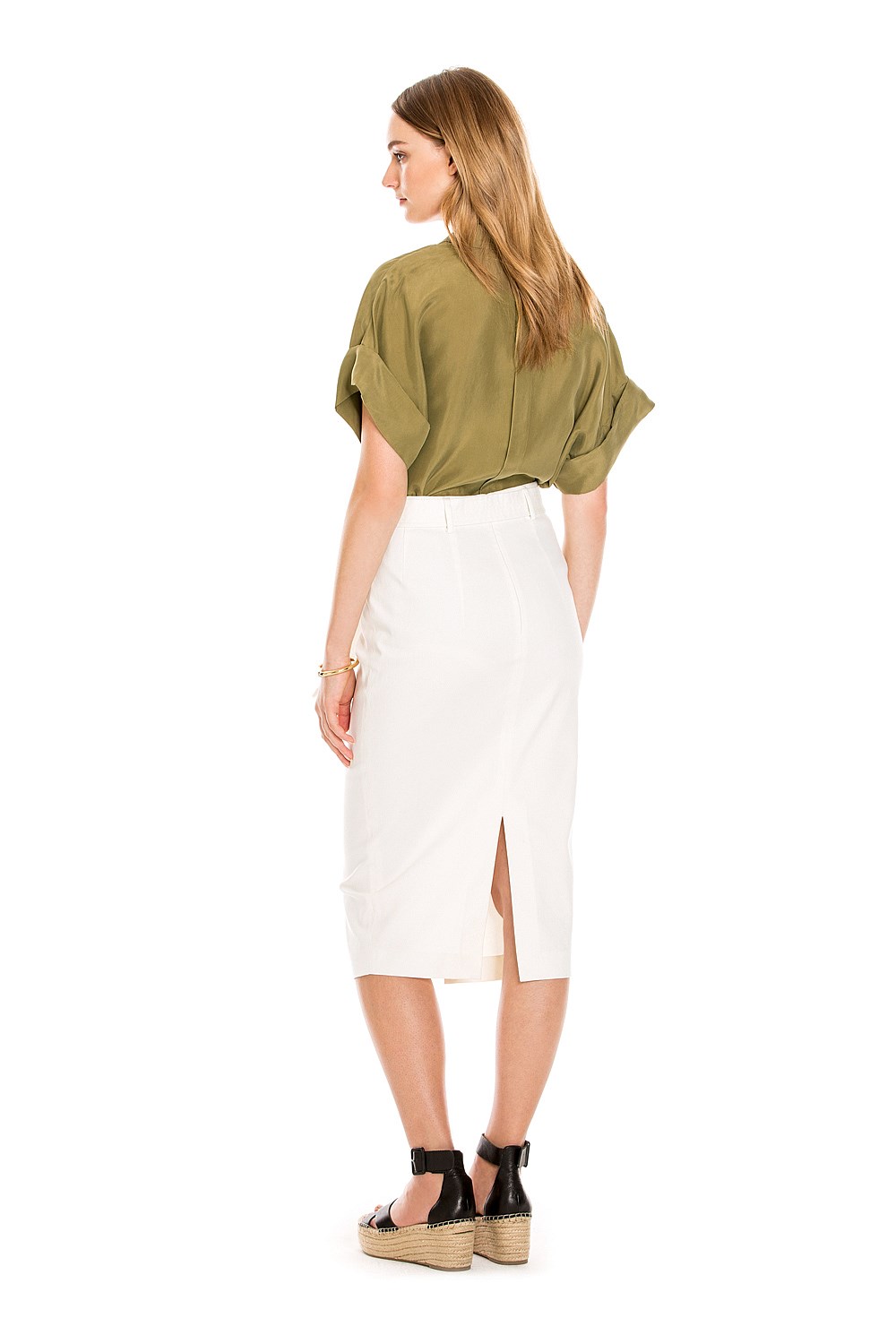 Belted Safari Skirt