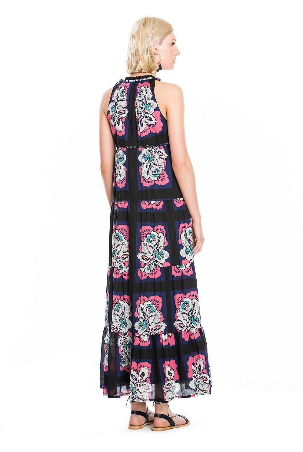 Floral Print Maxi Dress