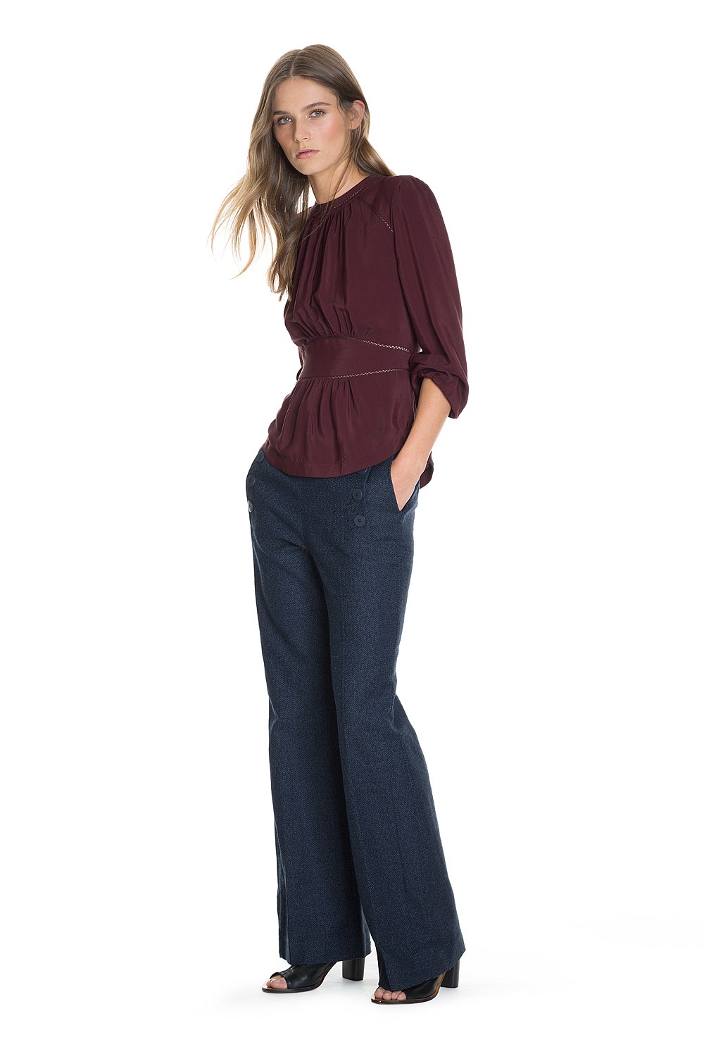 Shoulder Detail Blouse