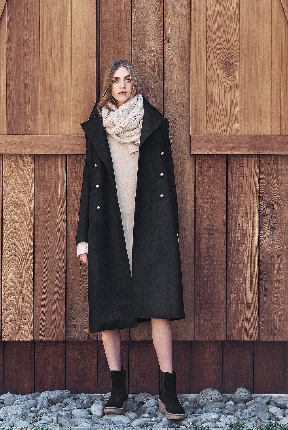 Military Button Coat