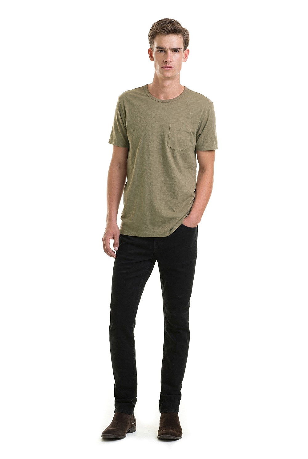 Slub Crew T-Shirt