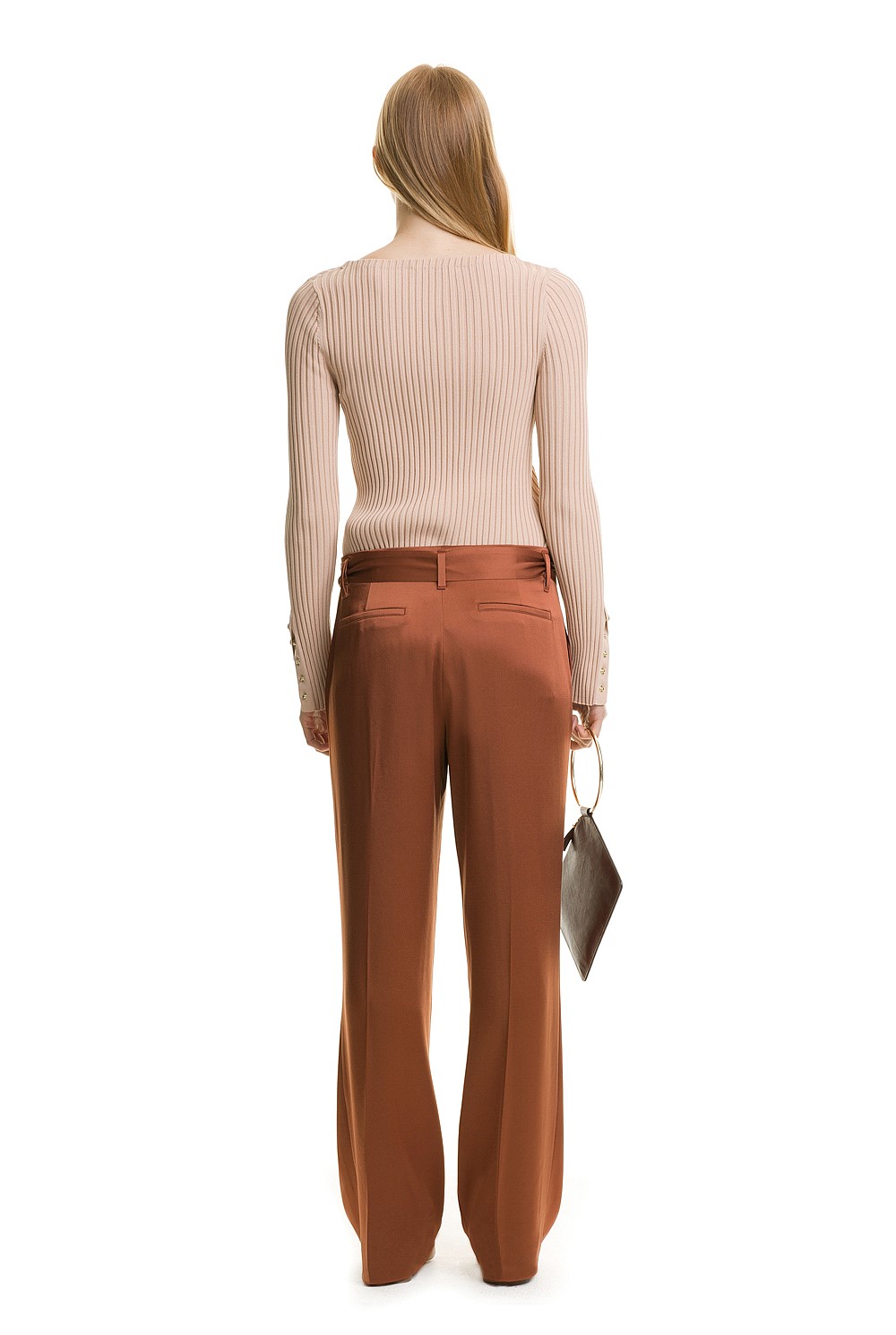 Satin Wide Leg Pant