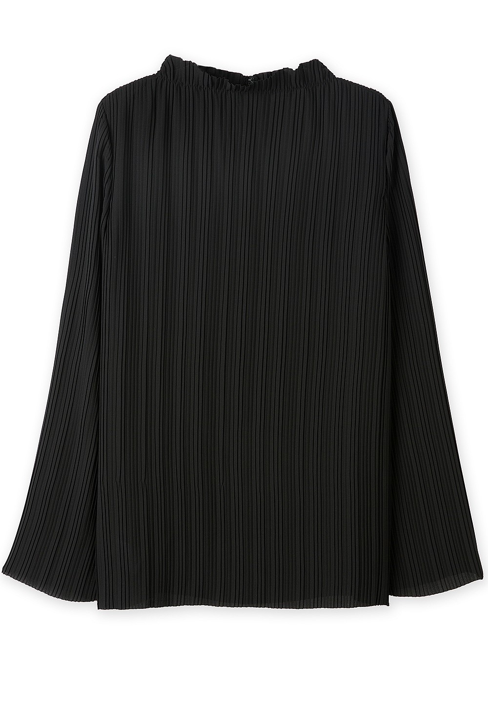 Pleated Fluted Sleeve Top