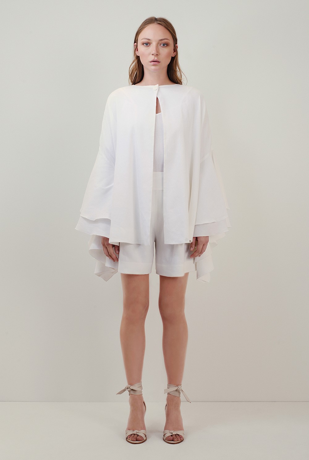 Ruffle Cape