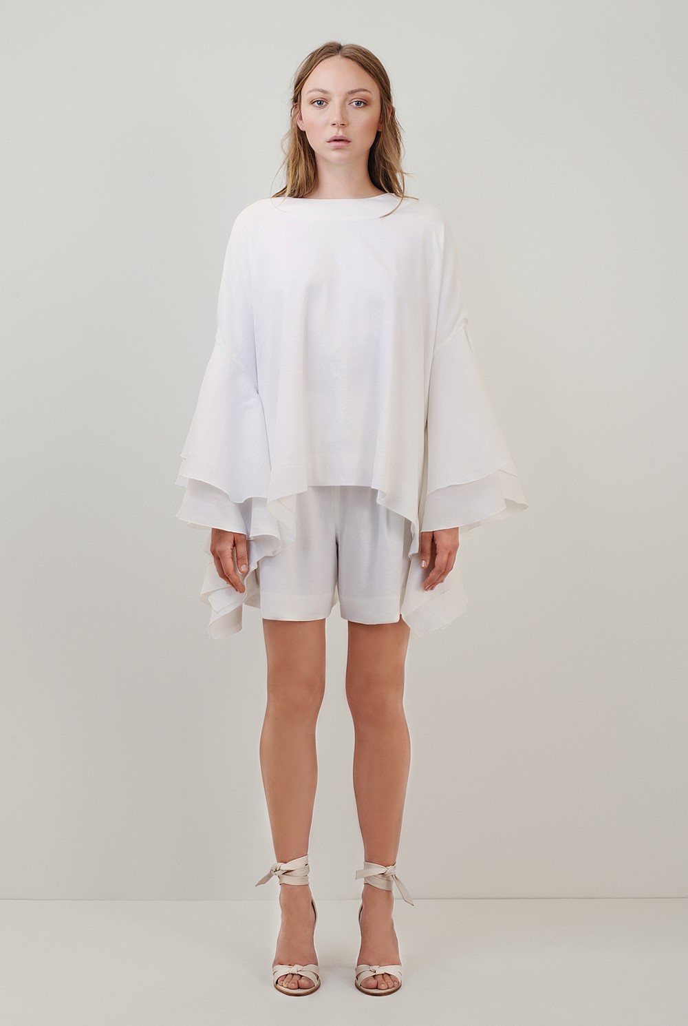 Ruffle Cape