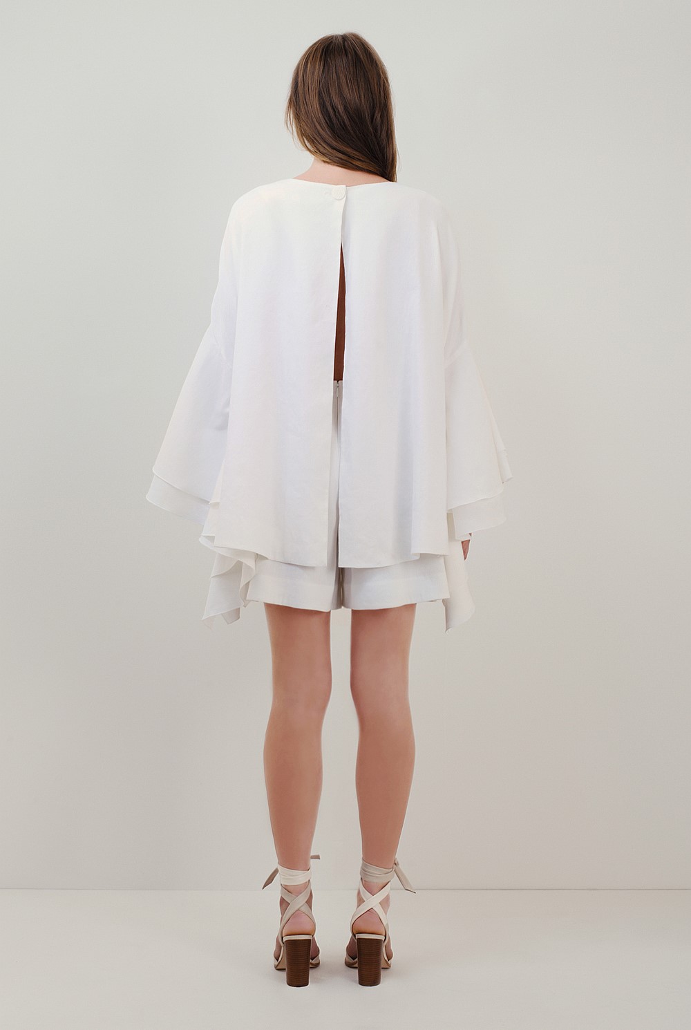 Ruffle Cape