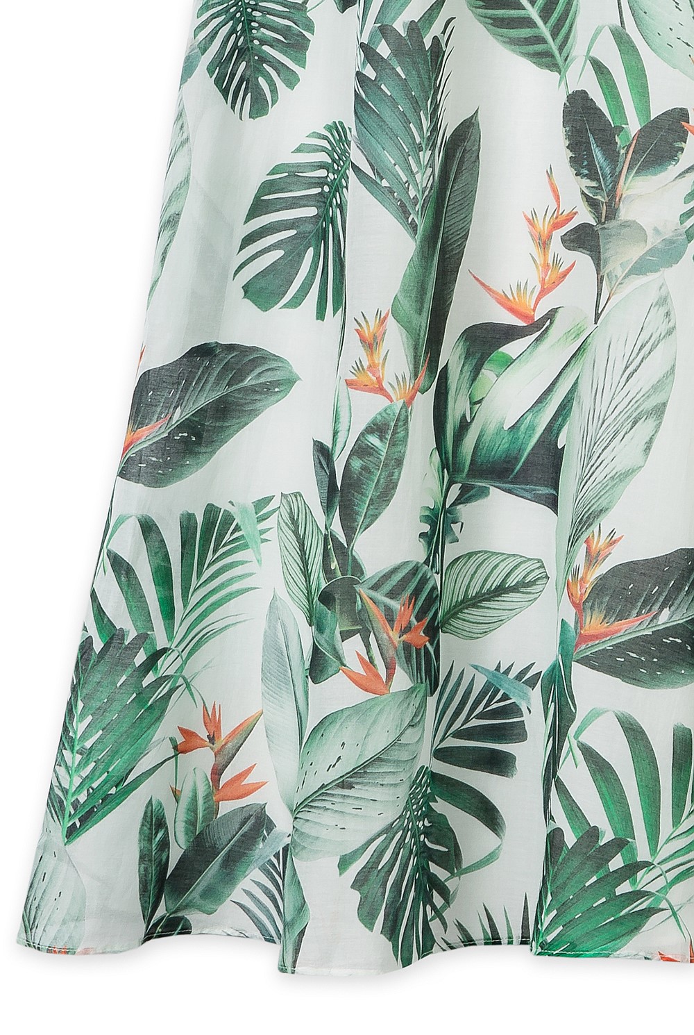 Sheer Print Culotte