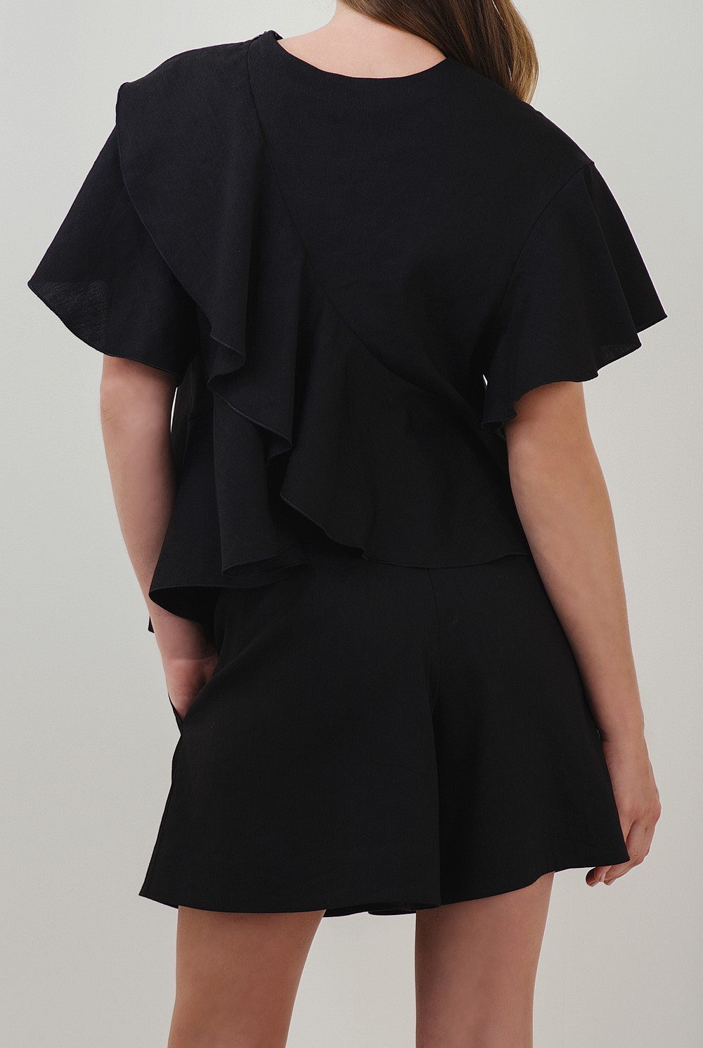 Ruffle Back T-Shirt