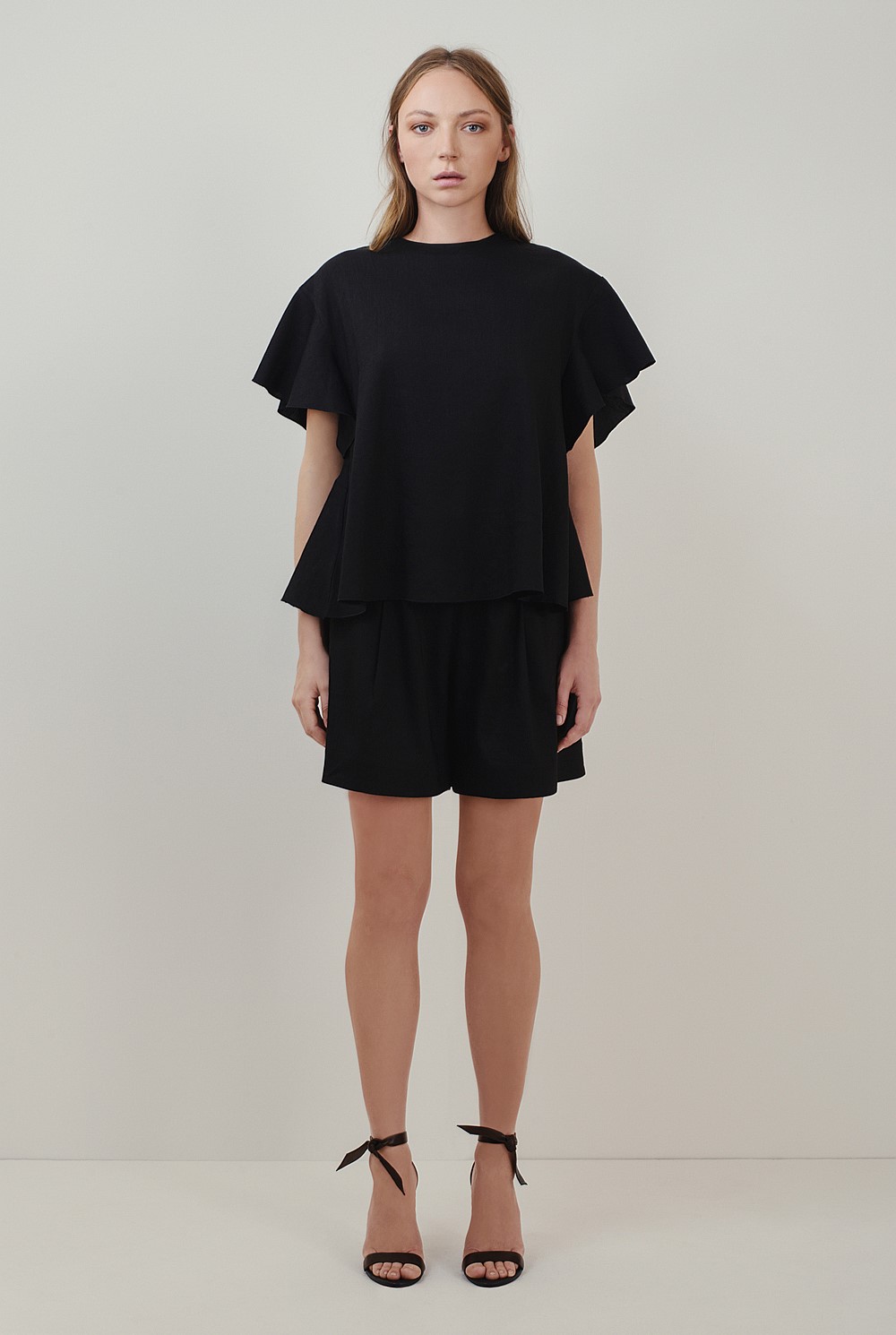 Ruffle Back T-Shirt