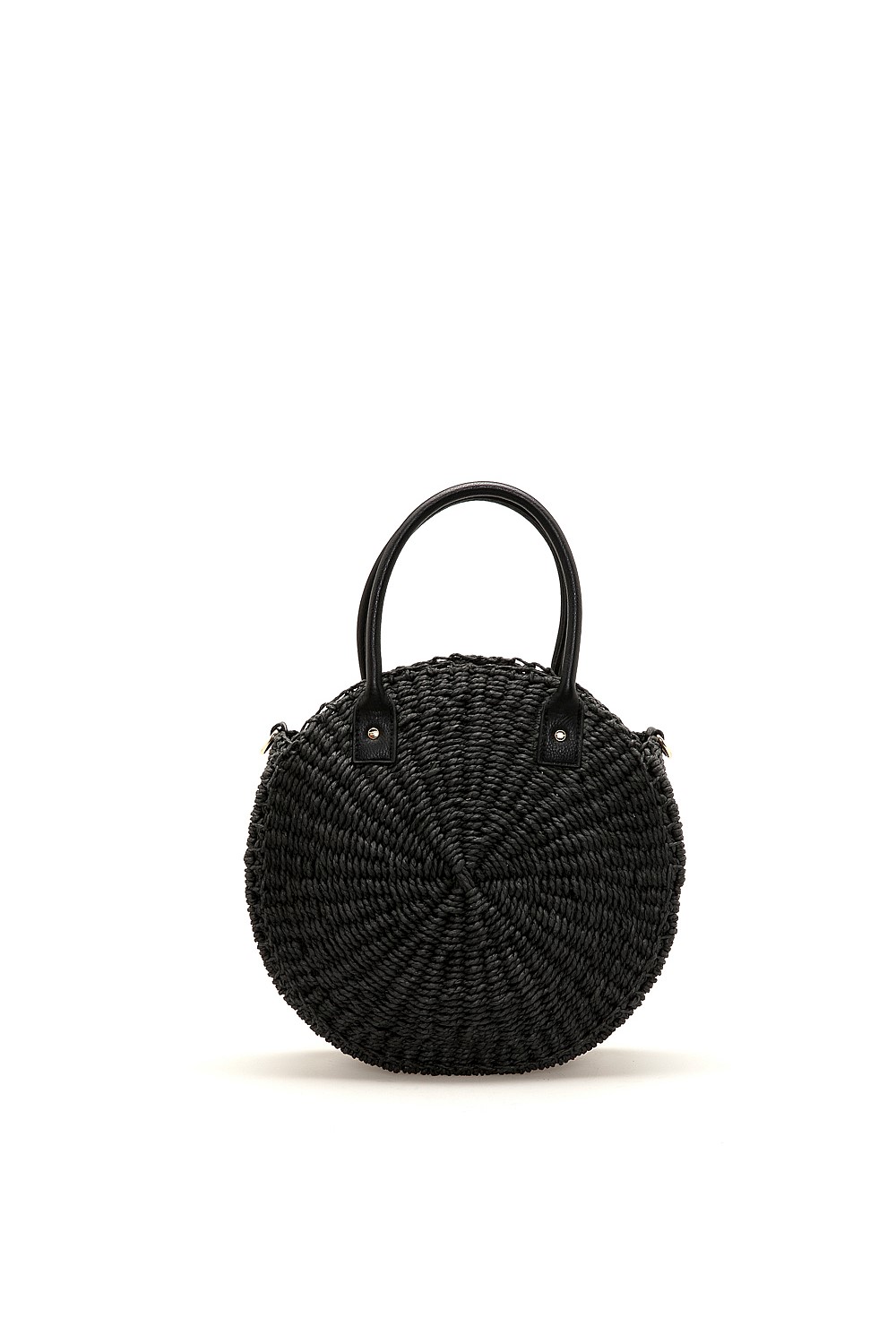 Round Woven Straw Bag