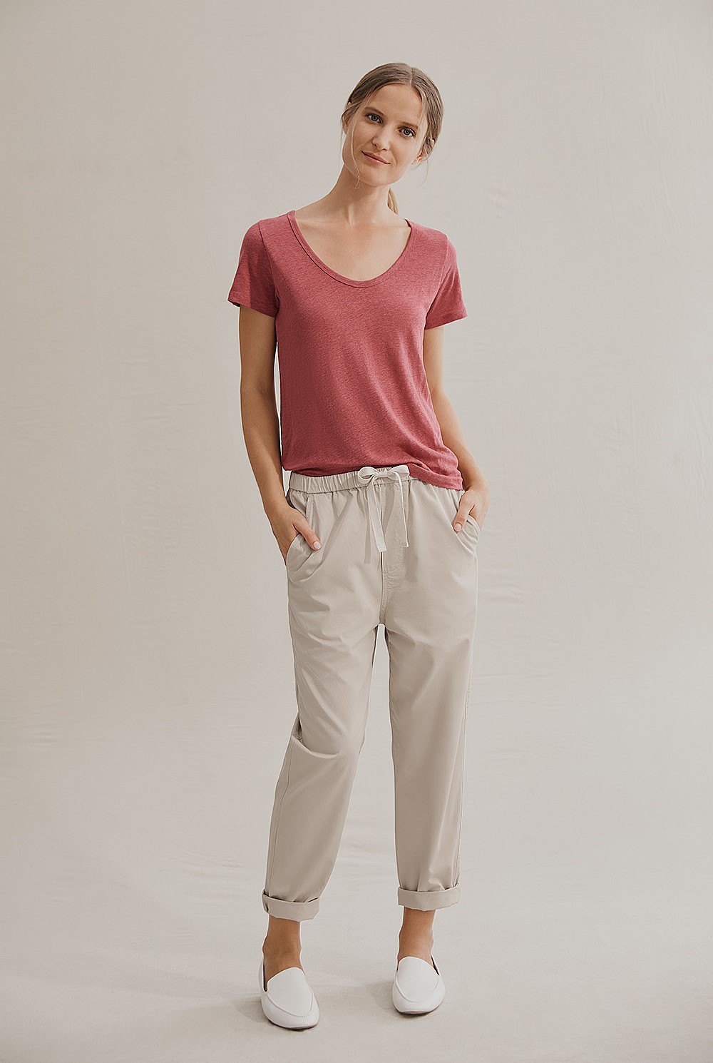 Bamboo Drop Crotch Pant