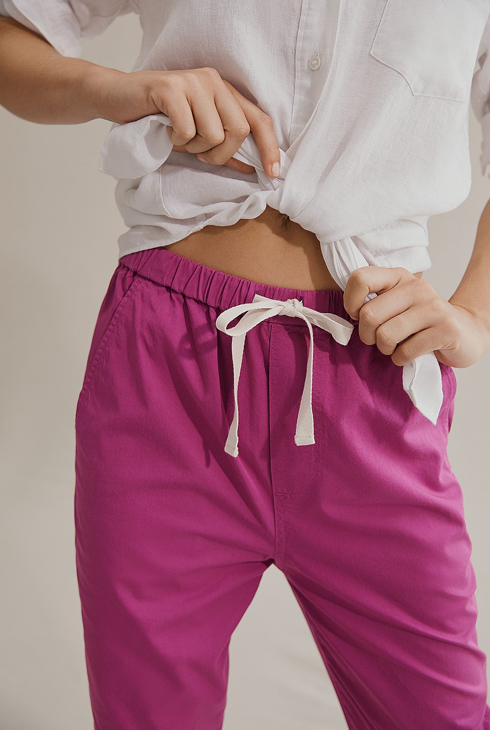 Bamboo Drop Crotch Pant