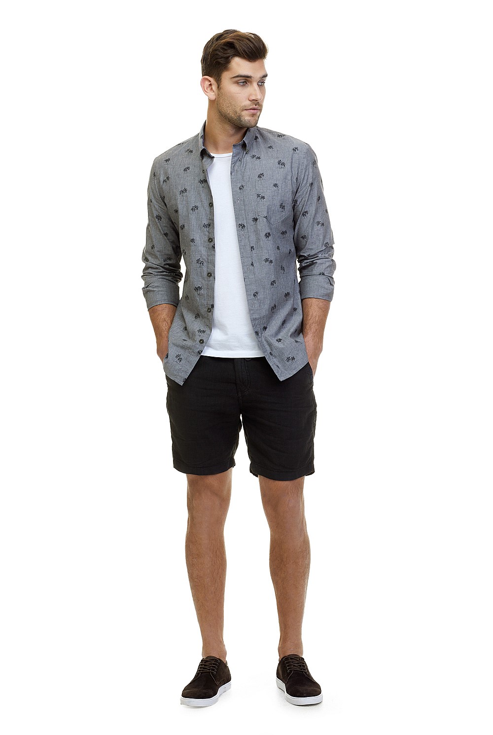 Linen Drawstring Short