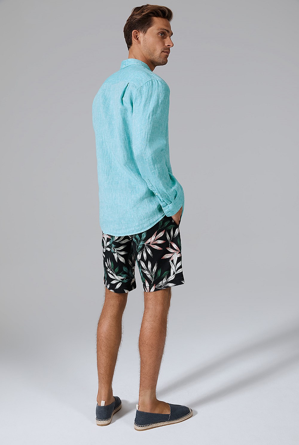 Long Sleeve Irish Linen Shirt