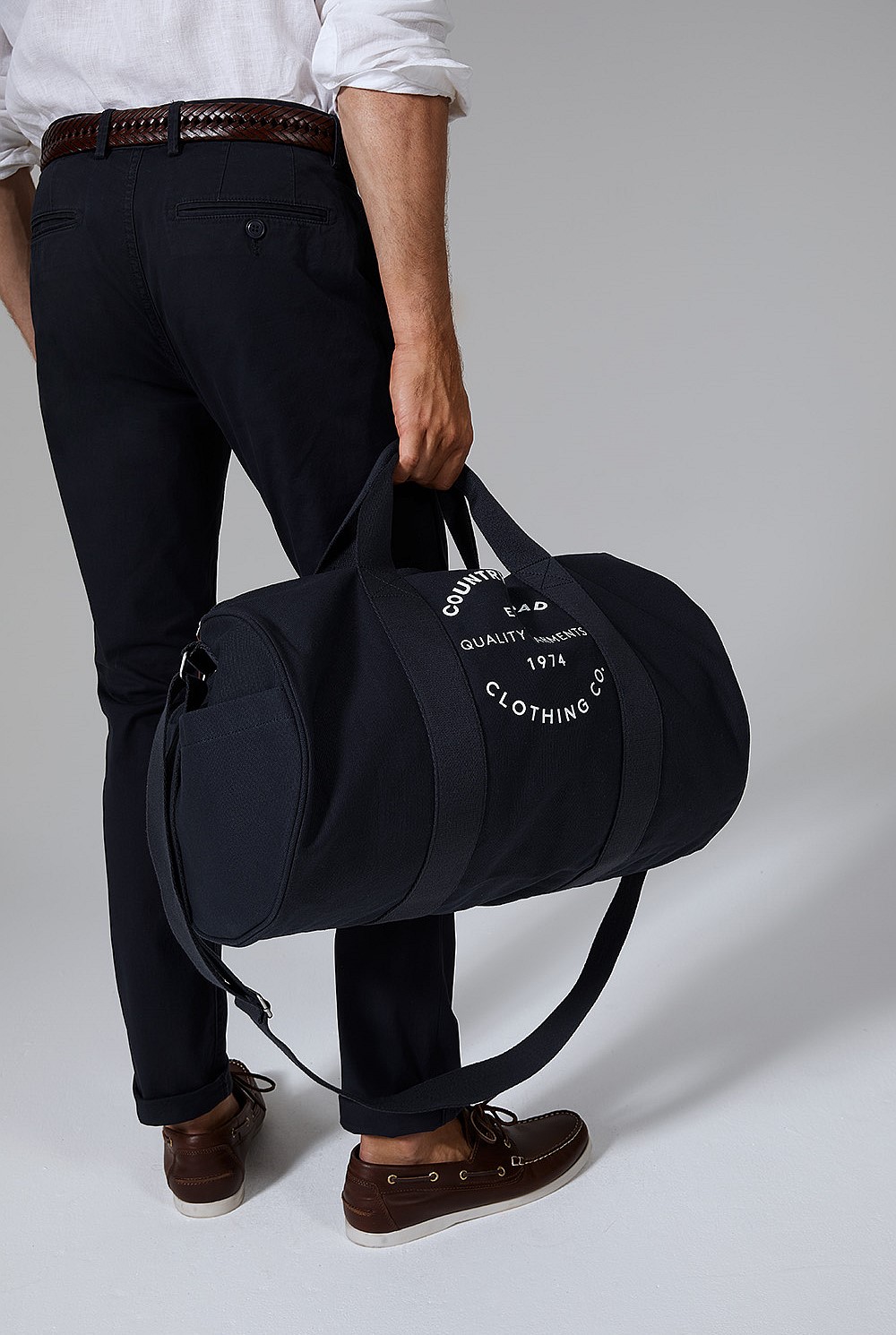 Cotton Logo Duffle