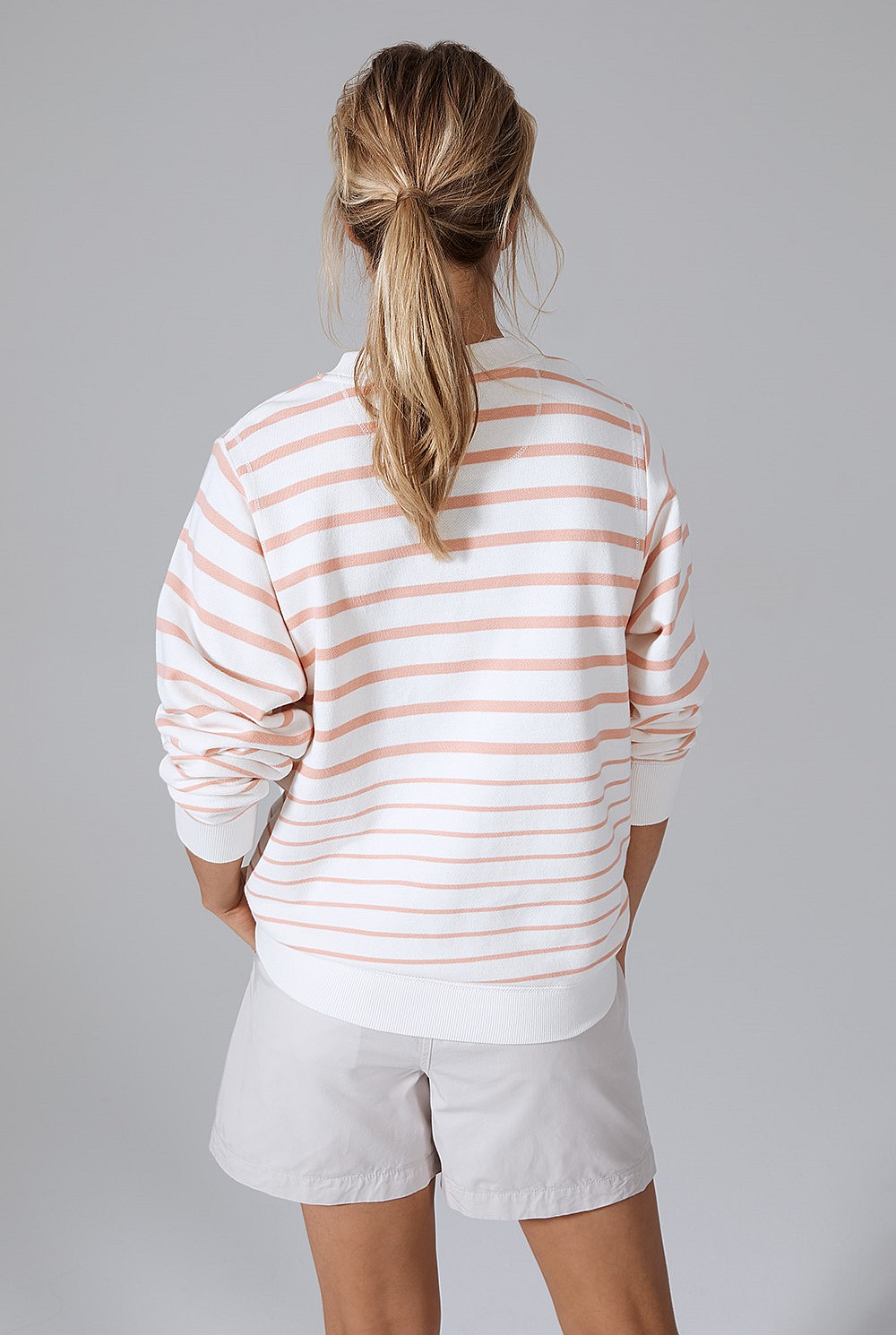 Striped Heritage Sweat