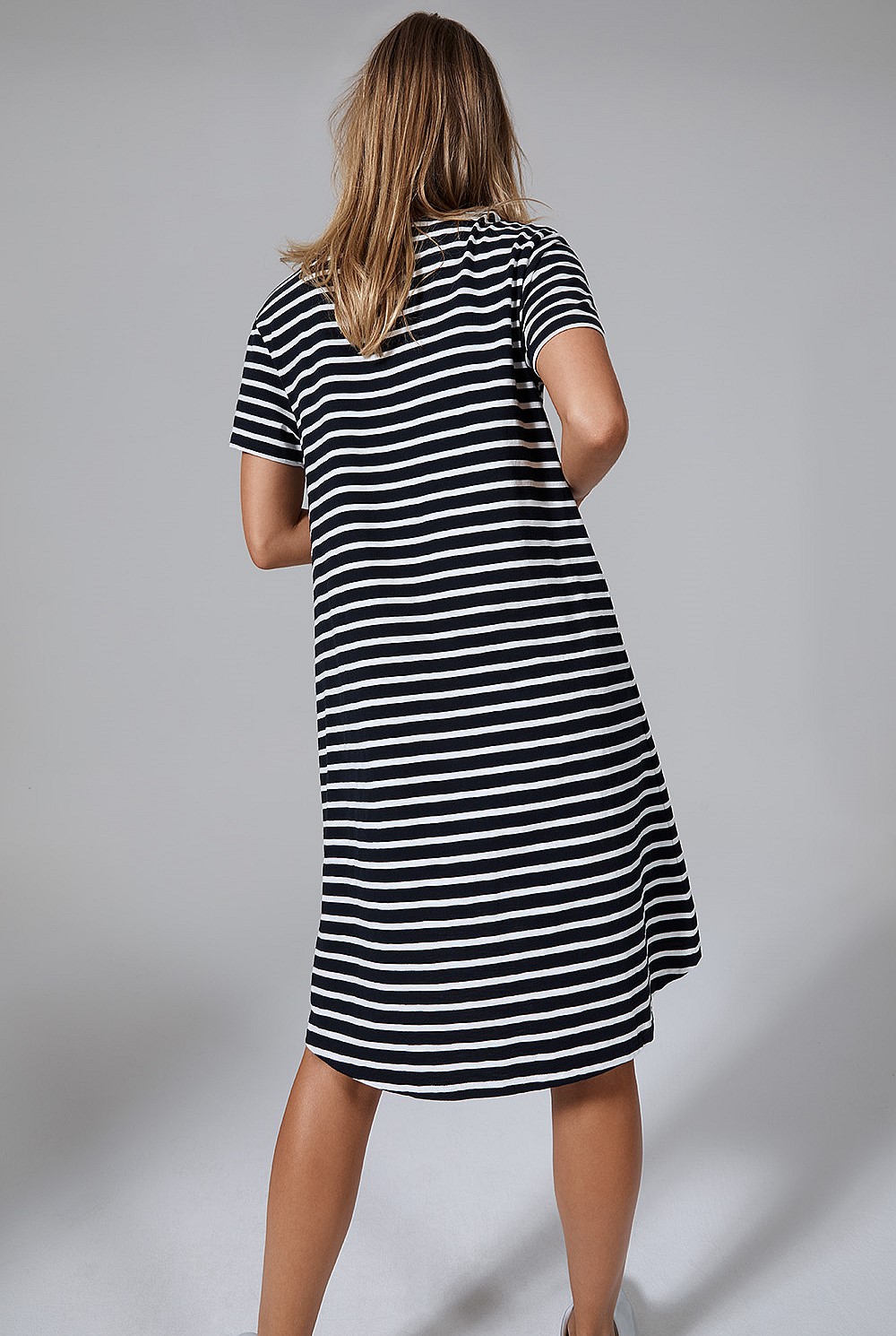 Stripe Swing Dress