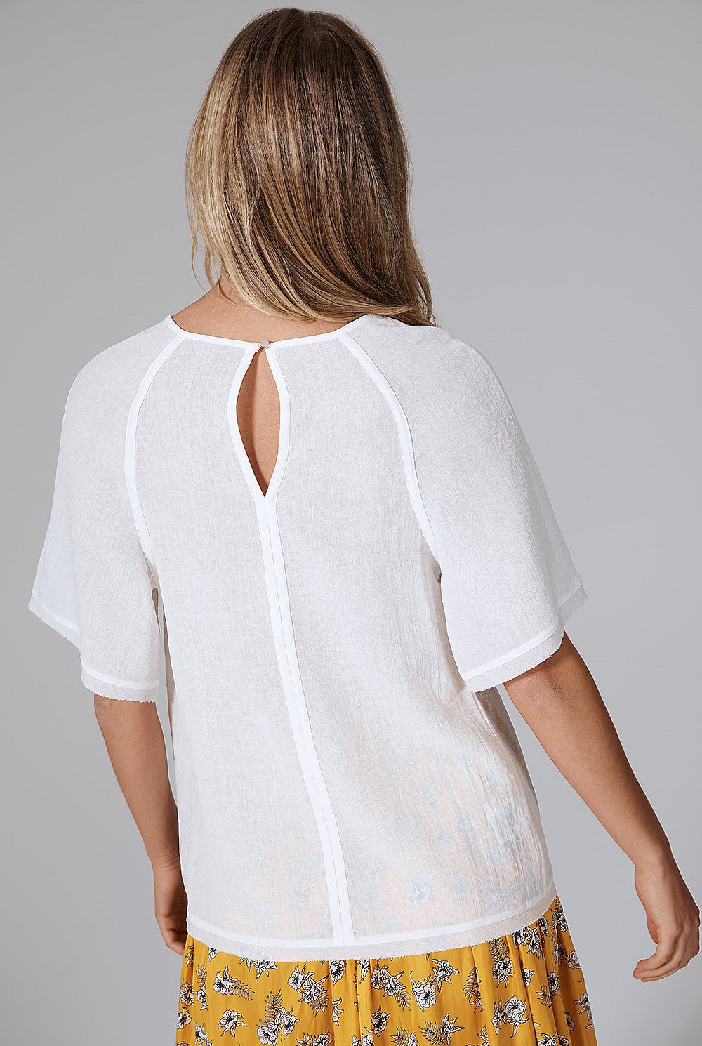 Textured Sheer Top