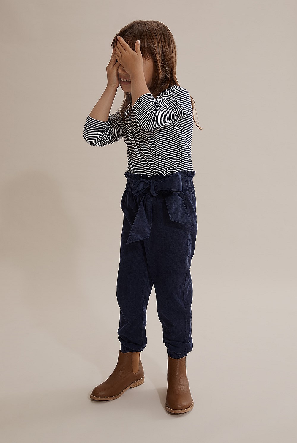 Drop Shoulder Rib T-Shirt