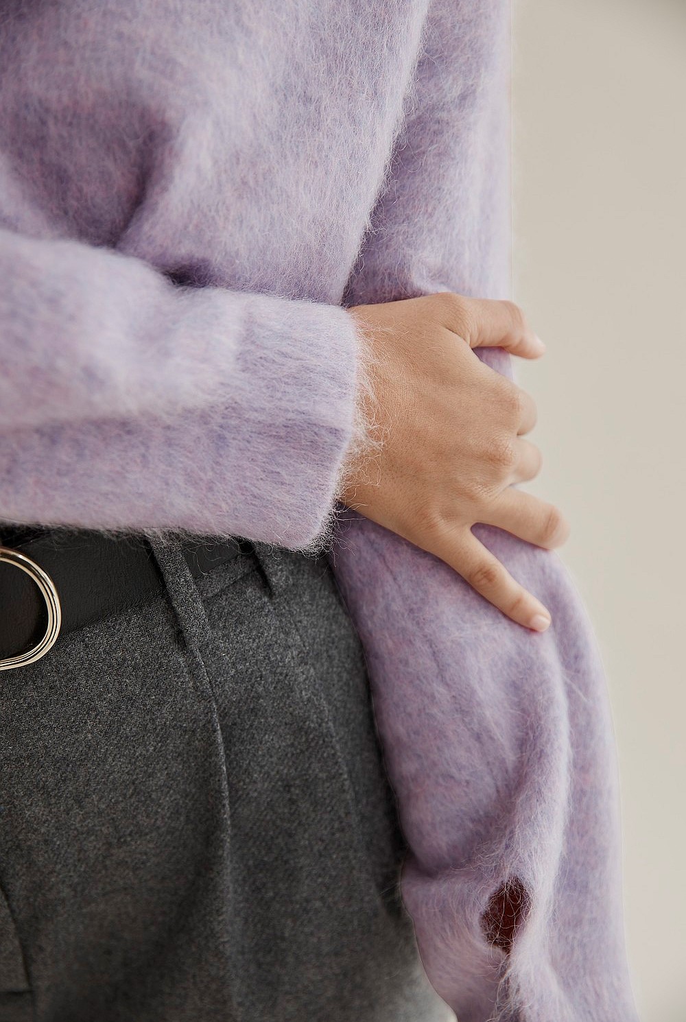 Brushed Fluffy Knit