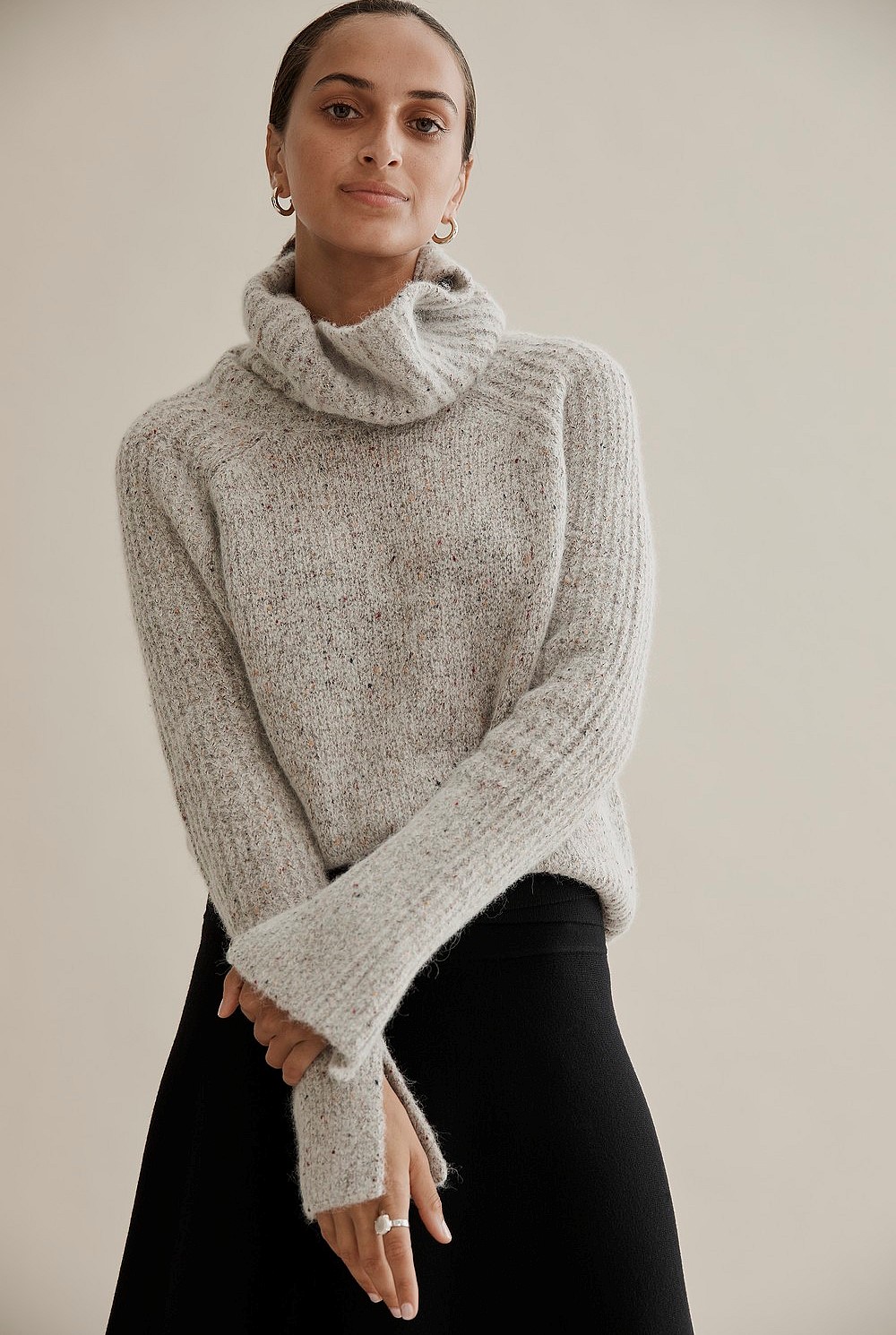 Luxe Alpaca Nep Sweater