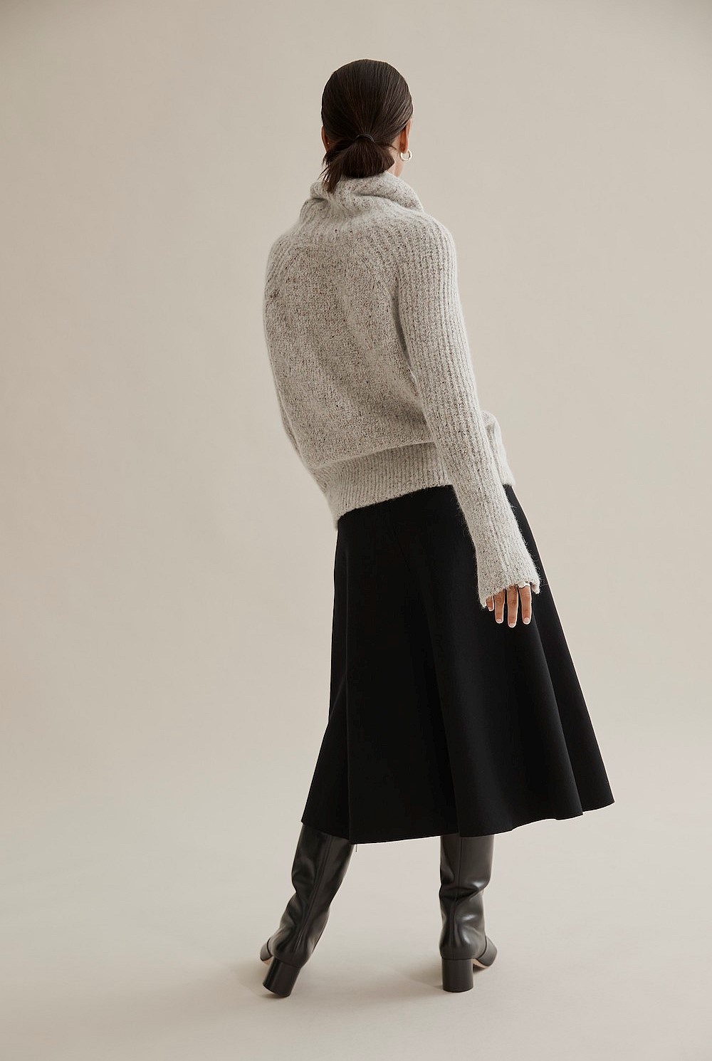 Luxe Alpaca Nep Sweater