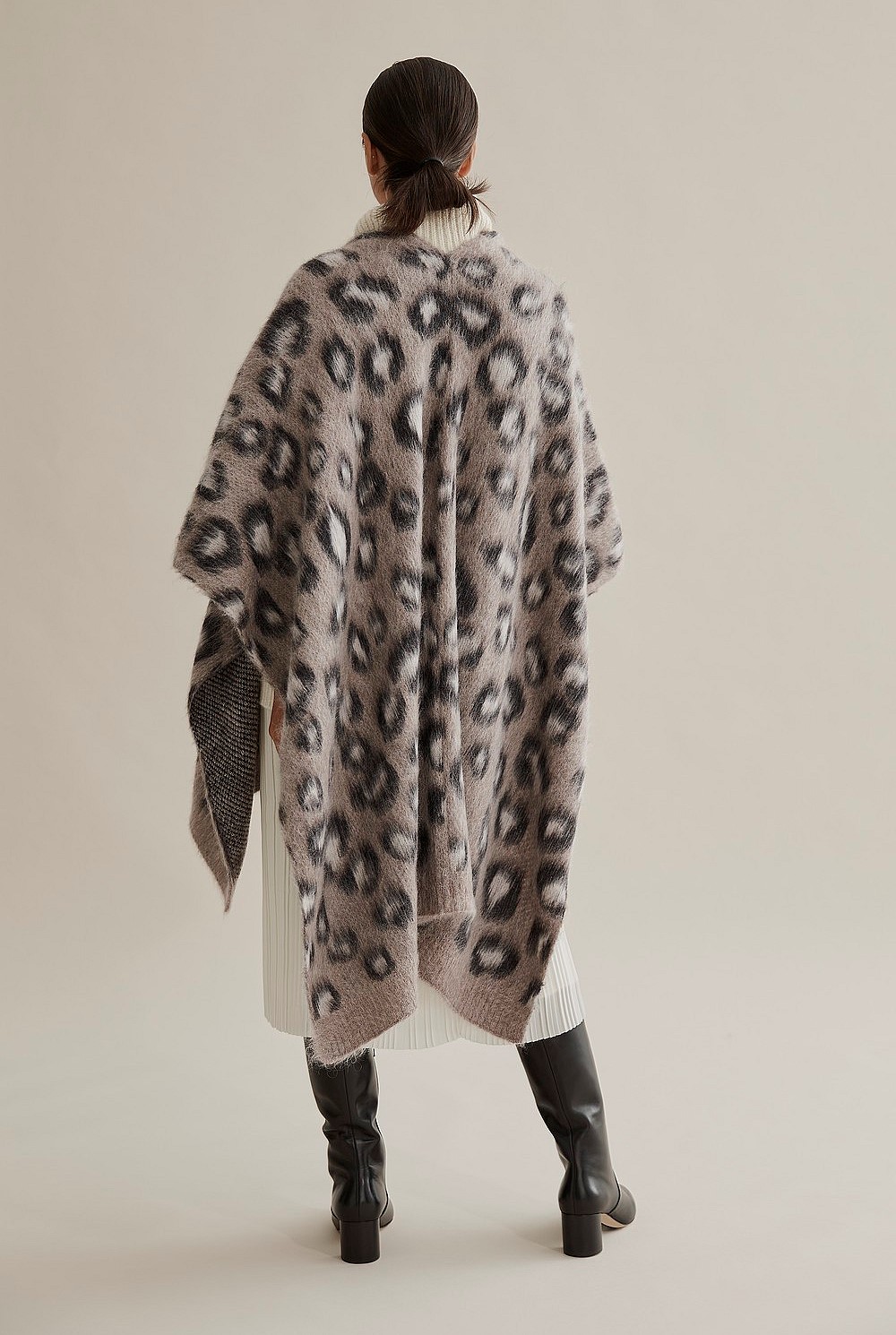 Leopard Poncho