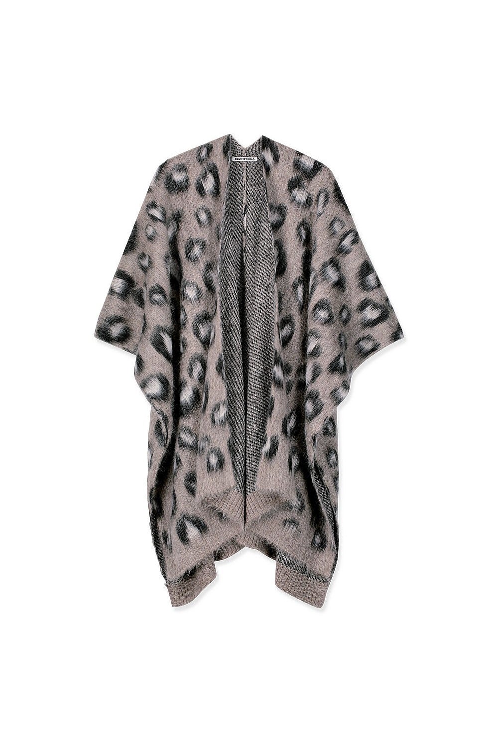 Leopard Poncho