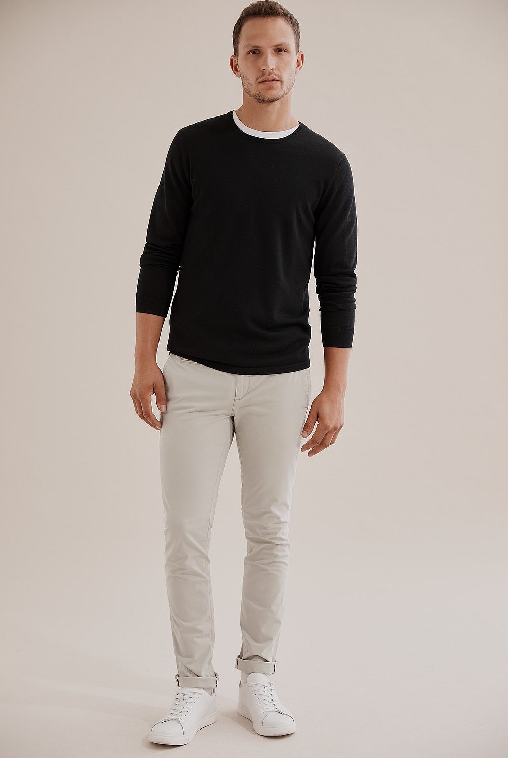 Traceable Merino Crew Neck Knit