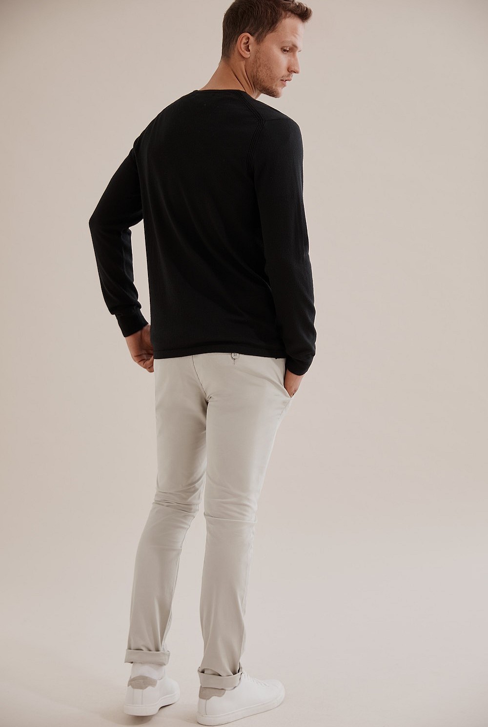 Traceable Merino Crew Neck Knit