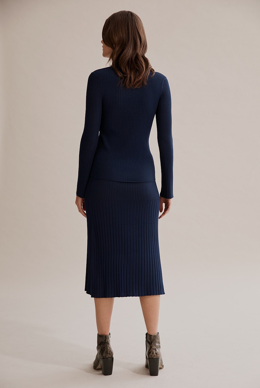 Pleat Rib Knit