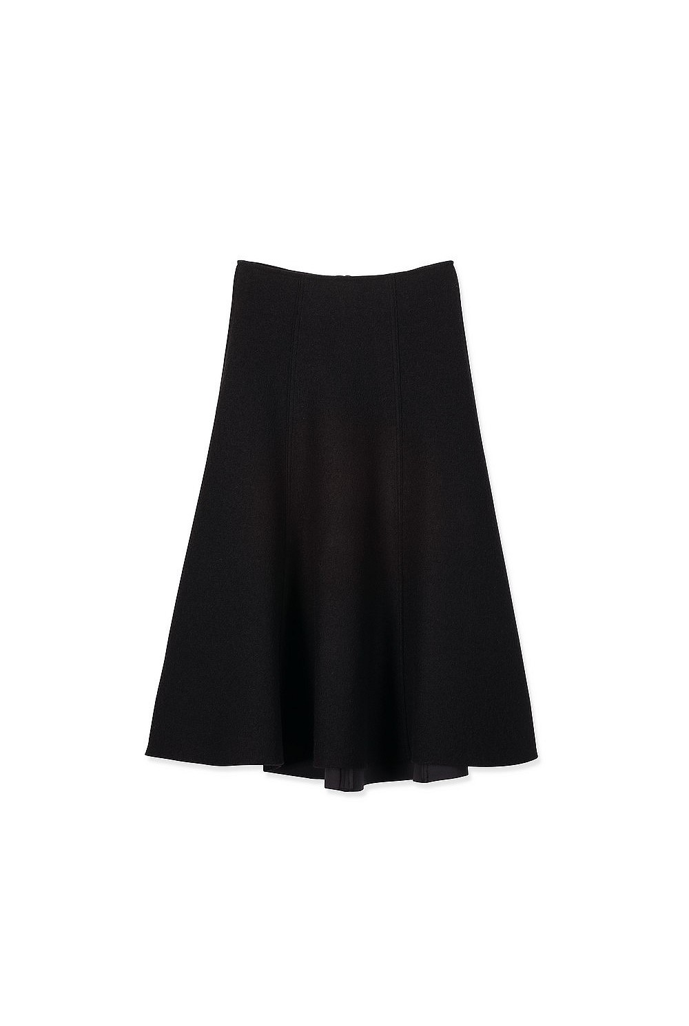 Boiled Wool Skirt