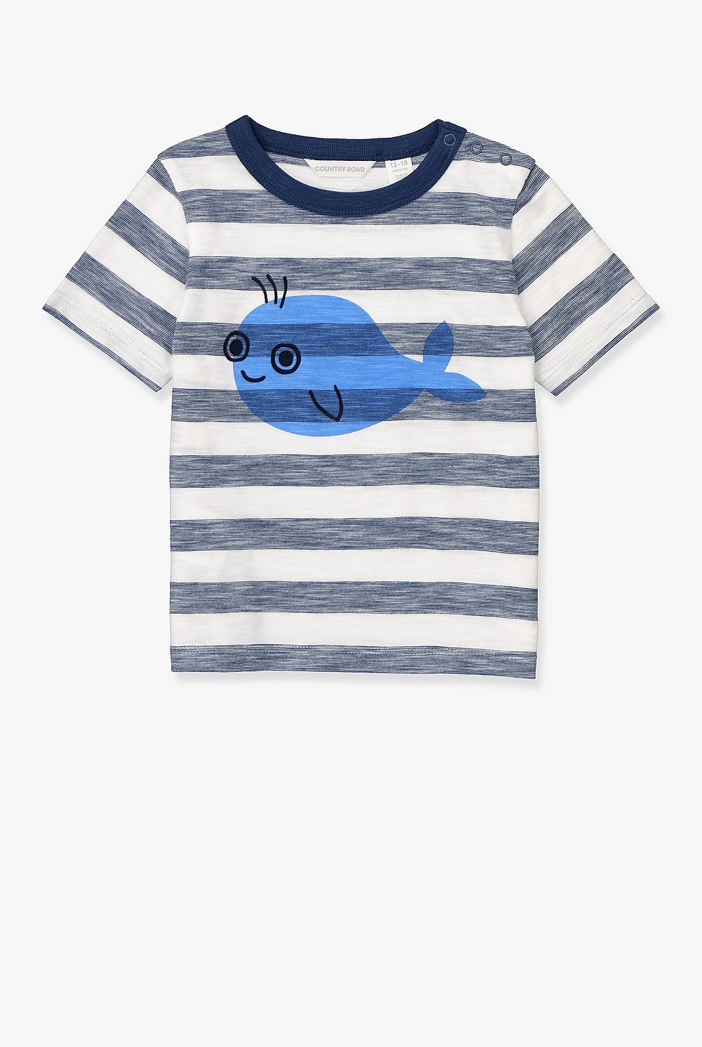 Whale Stripe T-Shirt