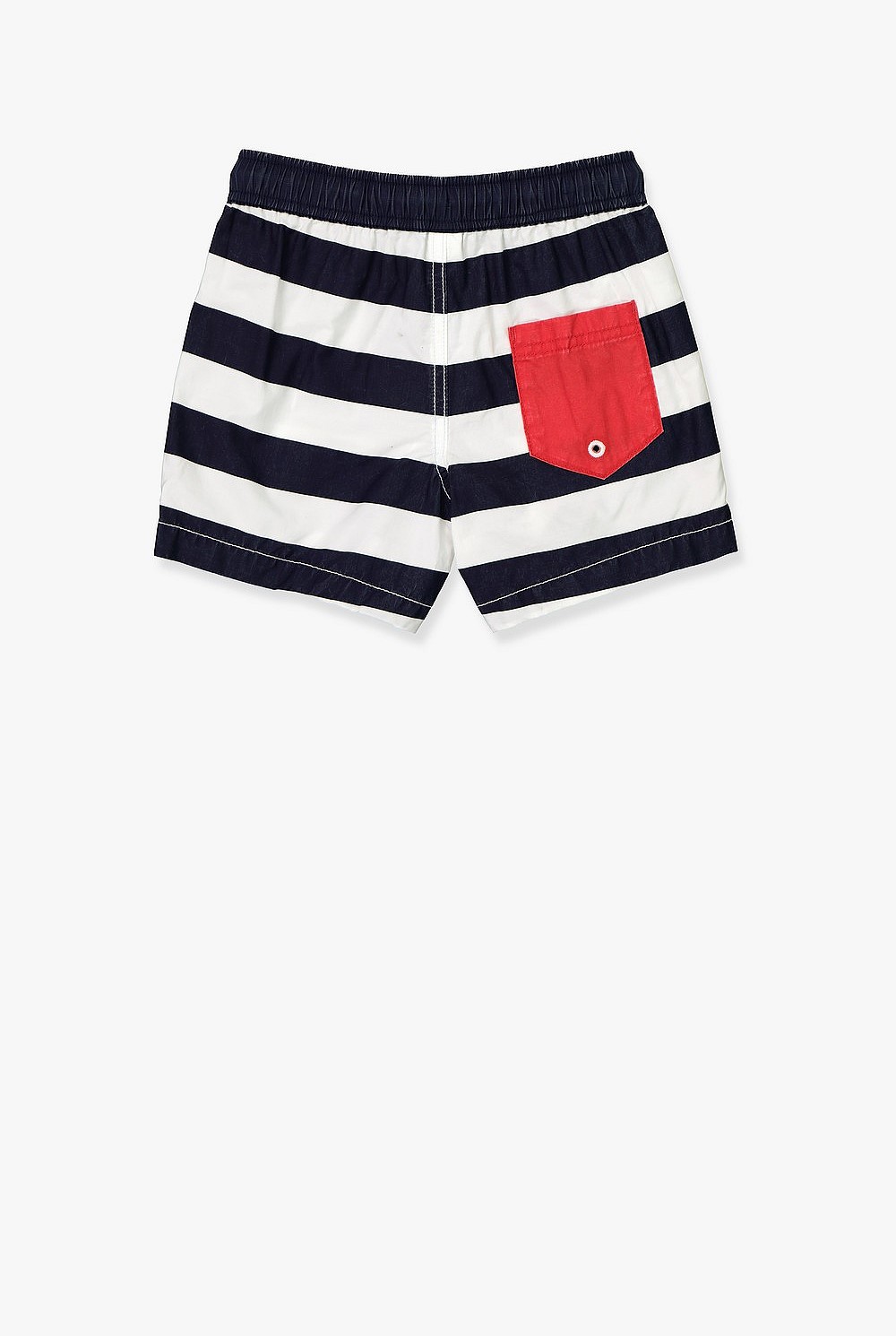 Block Stripe Board Short