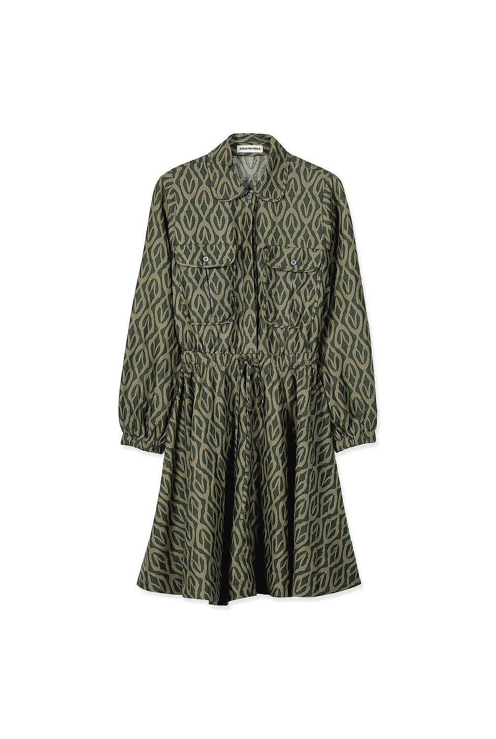Printed Safari Dress