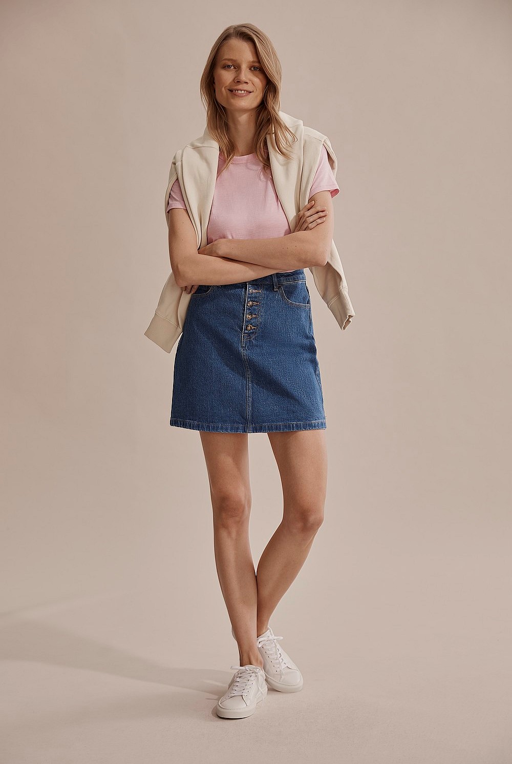 Short Sleeve Cotton Slub T-Shirt