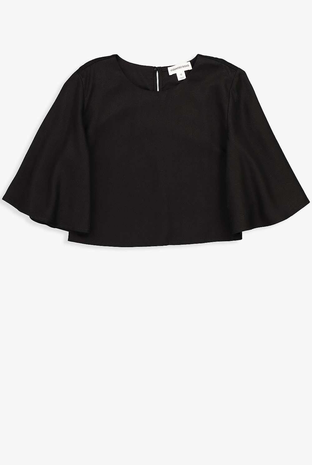 Teen Flounce Sleeve Shirt