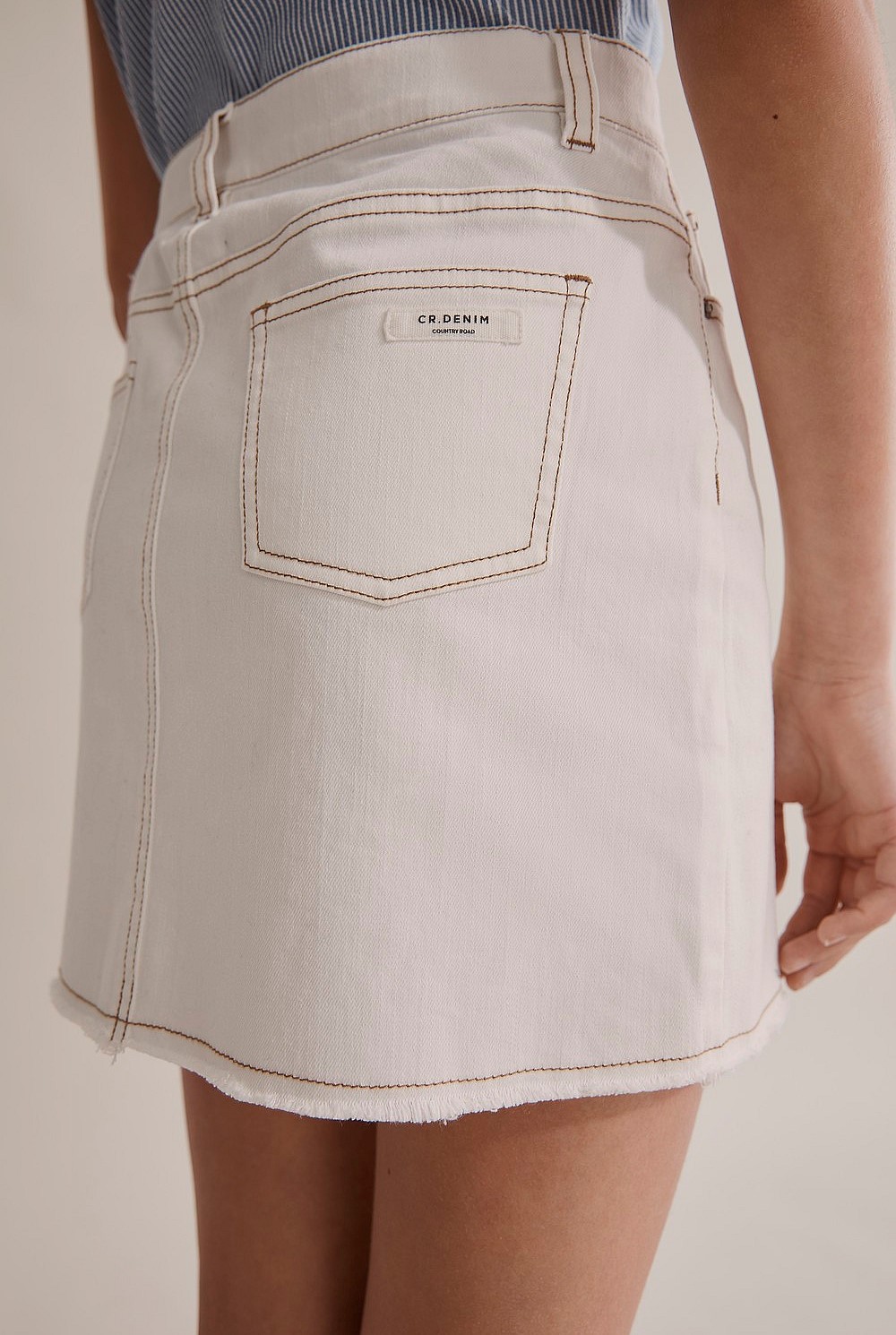 Teen Button Through Skirt