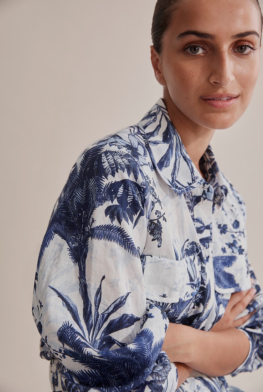 Printed Safari Shirt