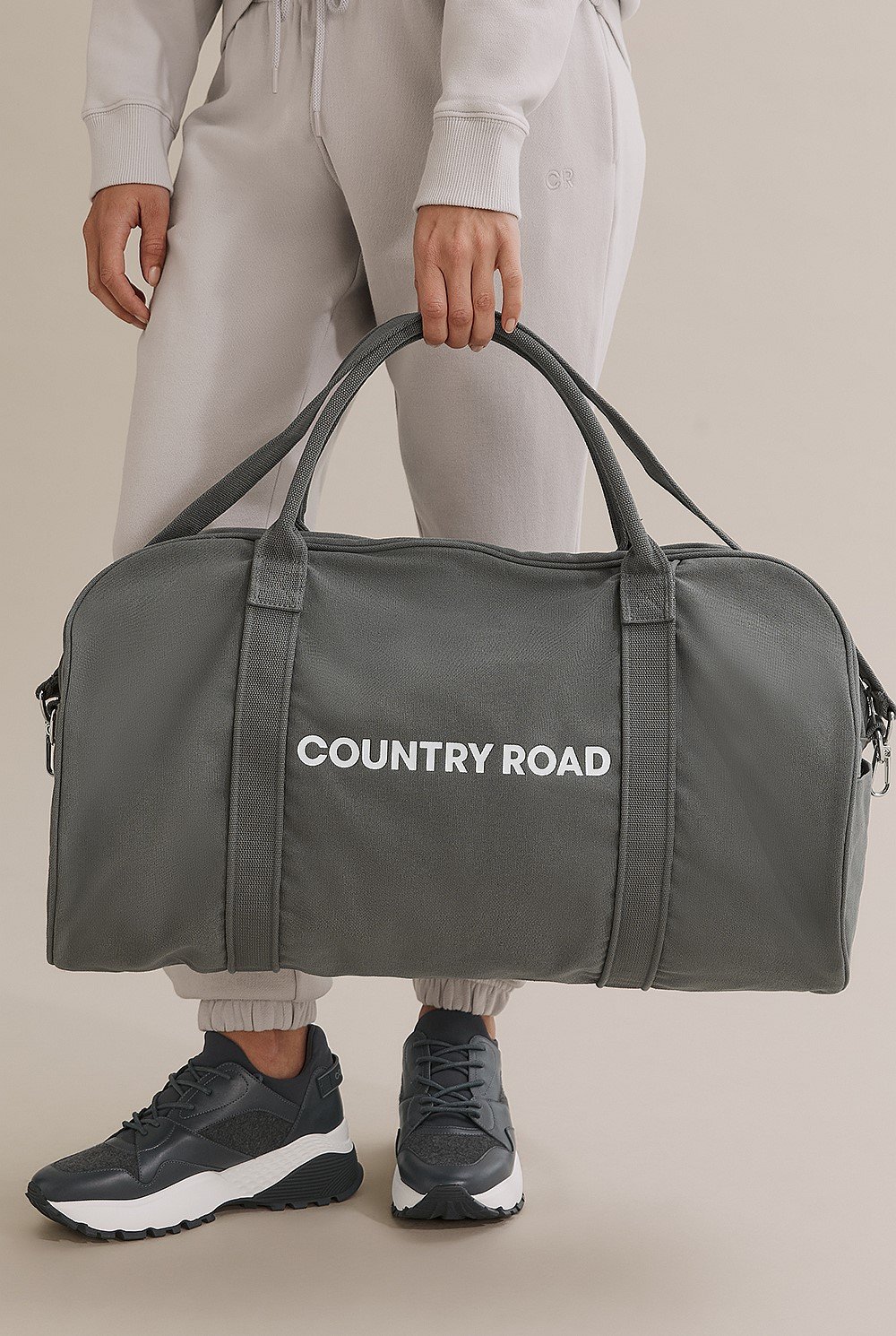 Australian Cotton Zip Canvas Logo Tote