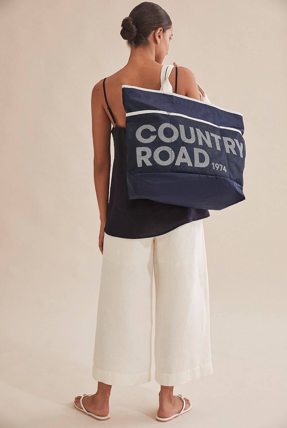 Country Road Mesh Tote Bag