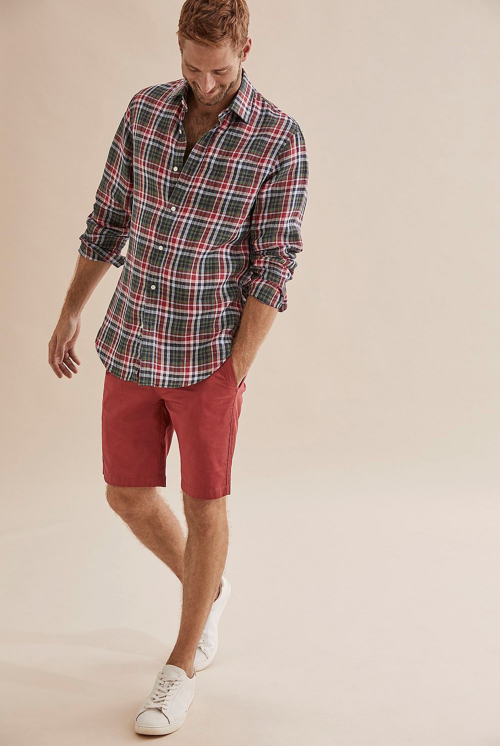 Regular Tonal Check Shirt